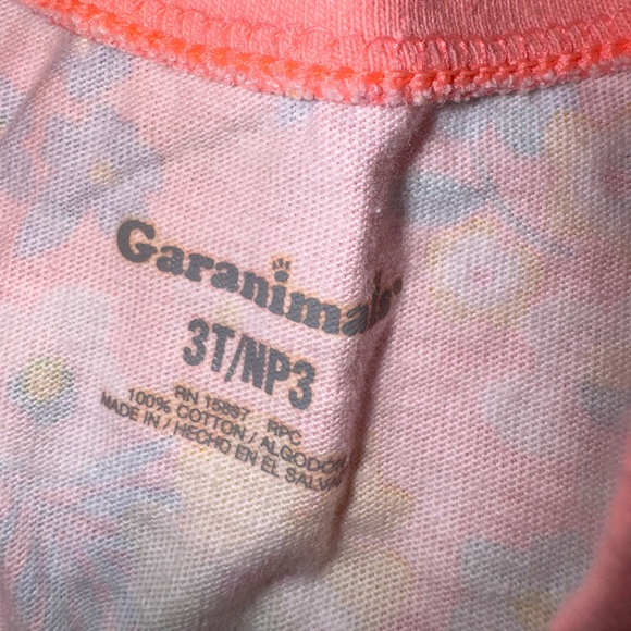 Garanimals Matching Floral Set, 3T - Picture 5 of 6